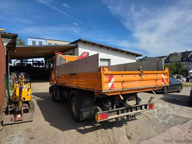 Otro IVECO 75E15 3-S-Kippoer Meilöer mit Fassi F50 Kran