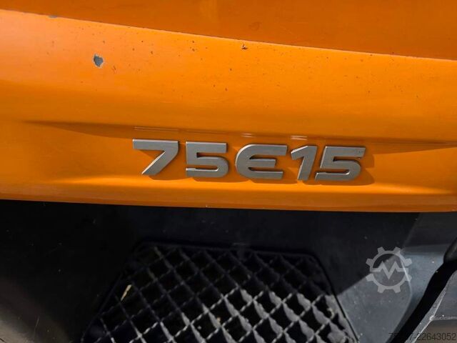 Otro IVECO 75E15 3-S-Kippoer Meilöer mit Fassi F50 Kran