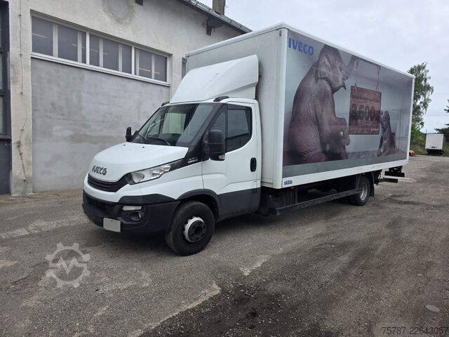Furgoneta caja IVECO 72S18 Koffer, Luftfederung hintgen, LBW