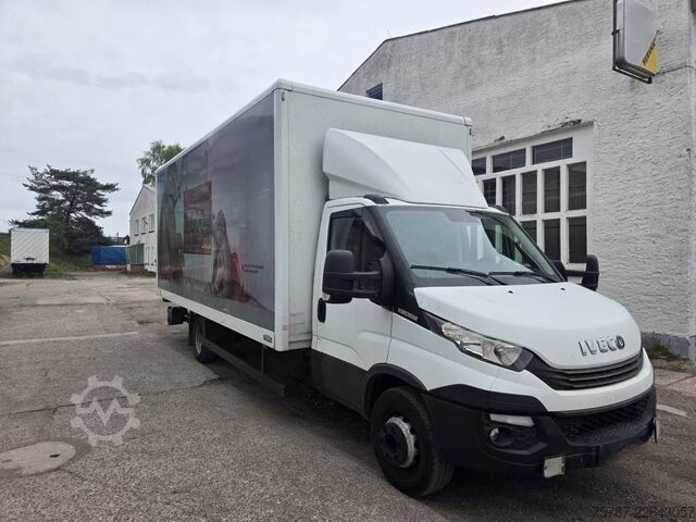 Furgoneta caja IVECO 72S18 Koffer, Luftfederung hintgen, LBW