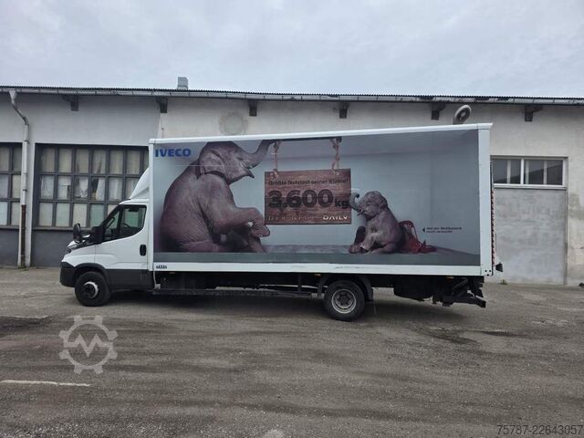 Furgoneta caja IVECO 72S18 Koffer, Luftfederung hintgen, LBW