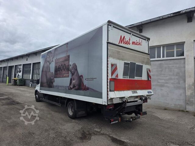 Furgoneta caja IVECO 72S18 Koffer, Luftfederung hintgen, LBW