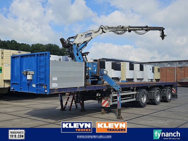 Open laadbak VOGELZANG VO2-STG-15-30-STN Crane Kran Kraan