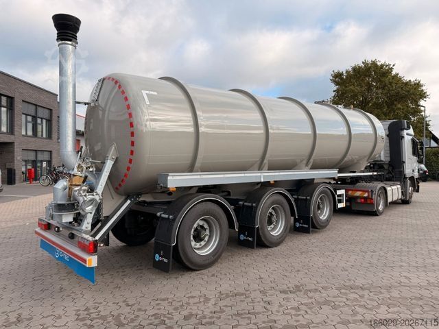 Tankoplegger D-TEC Gülletanker 30m³ mit Zwangslenkung