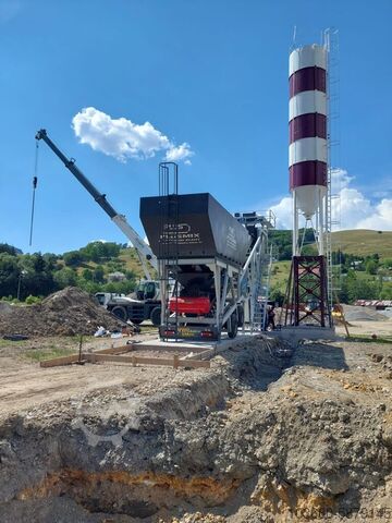 Mobiele betoncentrale PLUSMİX PLUS MT60