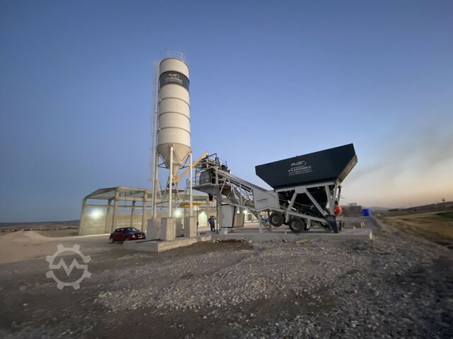 Mobiele betoncentrale PLUSMİX PLUS MT60