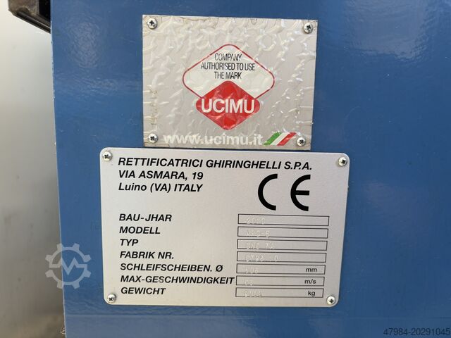Centreerloze rondslijpmachine Ghiringhelli APG-S