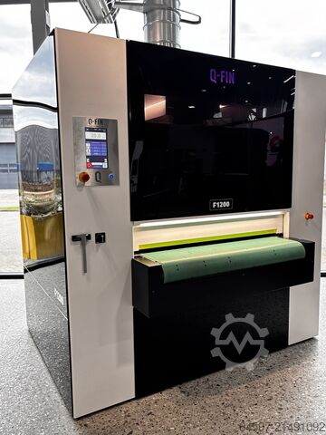 Stroj na odjehlování plechu Q-Fin Quality Finishing Solutions F1200 - VAC