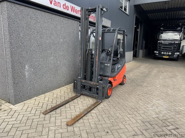 Linde H18T-03 triplex 545 frilyft, sideshift, 2002, 6800 timmar, gasol (LPG) LINDE H18T-03 triplo 545 freelift sideshift 2002 6800uur LPG