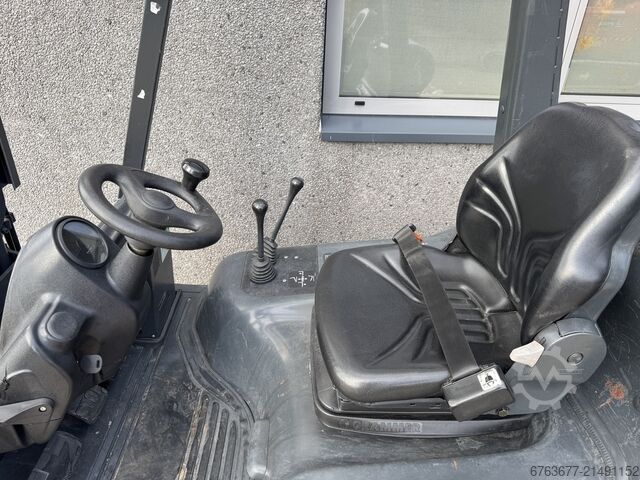 Linde H18T-03 triplex 545 frilyft, sideshift, 2002, 6800 timmar, gasol (LPG) LINDE H18T-03 triplo 545 freelift sideshift 2002 6800uur LPG