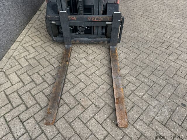 Linde H18T-03 triplex 545 frilyft, sideshift, 2002, 6800 timmar, gasol (LPG) LINDE H18T-03 triplo 545 freelift sideshift 2002 6800uur LPG