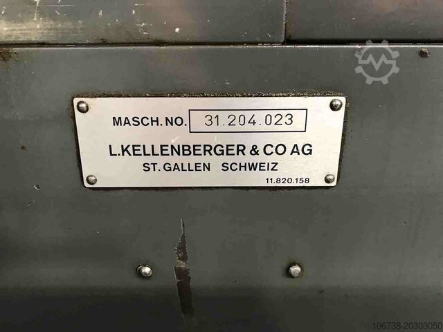 Rundschleifmaschine KELLENBERGER 1000 U