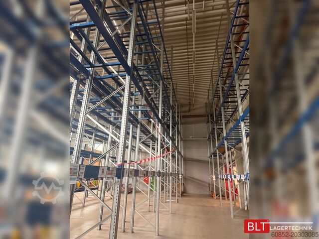 Estantería industrial para cargas pesadas 18,7 lfm SSI Schäfer PR600 Palettenregal H:1150cm , 4000 kg Fachlast Hochregale