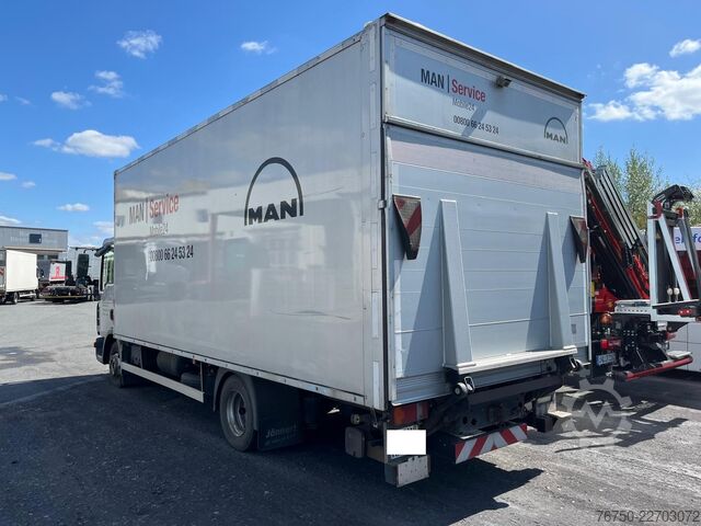 Kasa kamyoneti MAN TGL 8.120 4x2 BL Koffer, LBW, Tür