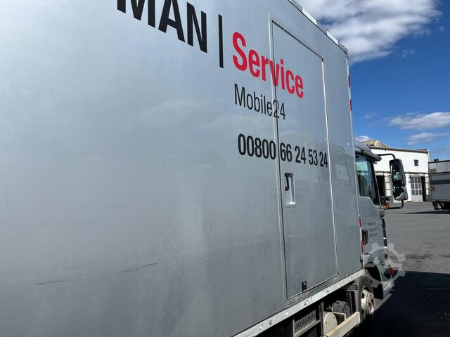 Kasa kamyoneti MAN TGL 8.120 4x2 BL Koffer, LBW, Tür