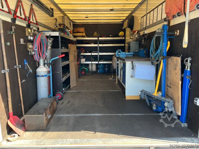 Kasa kamyoneti MAN TGL 8.120 4x2 BL Koffer, LBW, Tür