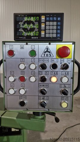 Fresadora convencional TOS OLOMOUC FGS 25/32
