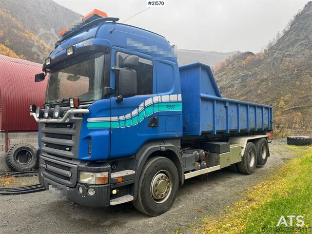 System för krokarm Scania R500 Hook truck w/ Box.