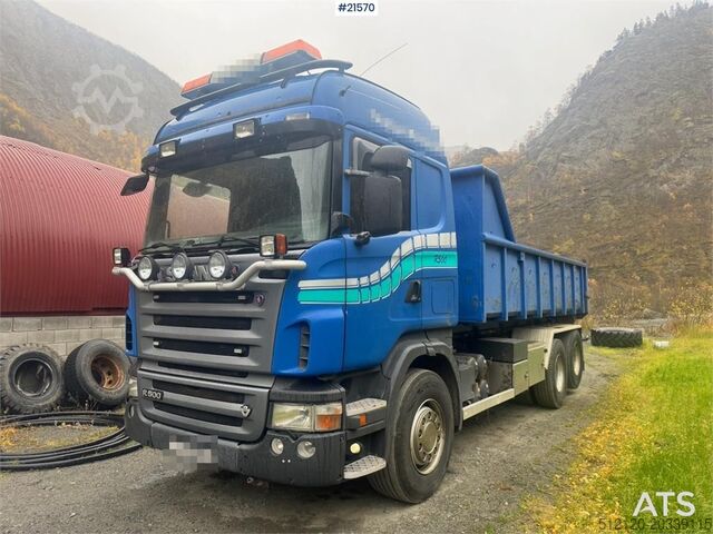 System för krokarm Scania R500 Hook truck w/ Box.