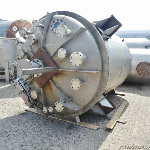 12800 liter tank gemaakt van V4A Wegusta Apparatebau 7351