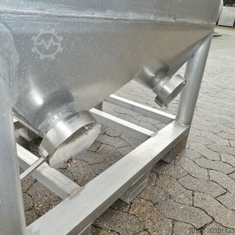 Aluminium container van 400 liter  6069