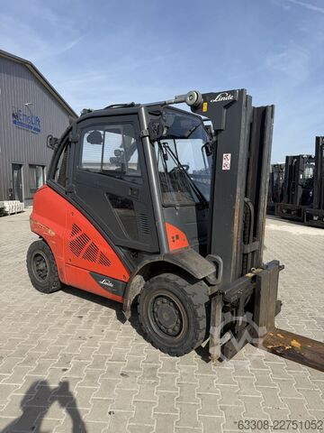 Dízelüzemű targoncá Linde H50D-02 Containerfähig