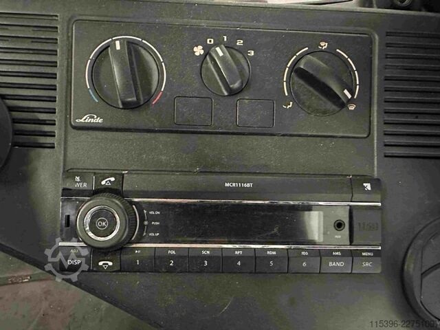 Elektromos négykerekű targonca Linde E 25-01 - TRIPLEX 4,5 m