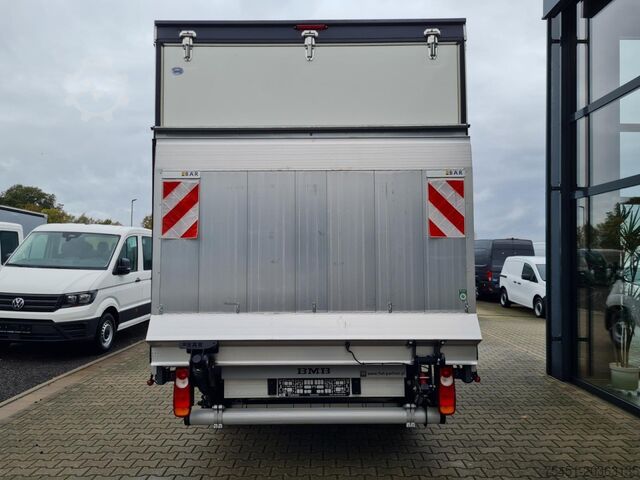 Gardinsided kassevogn Fiat Ducato 35 Maxi Pritsche 2x Schiebeplane LBW LUFTFEDER