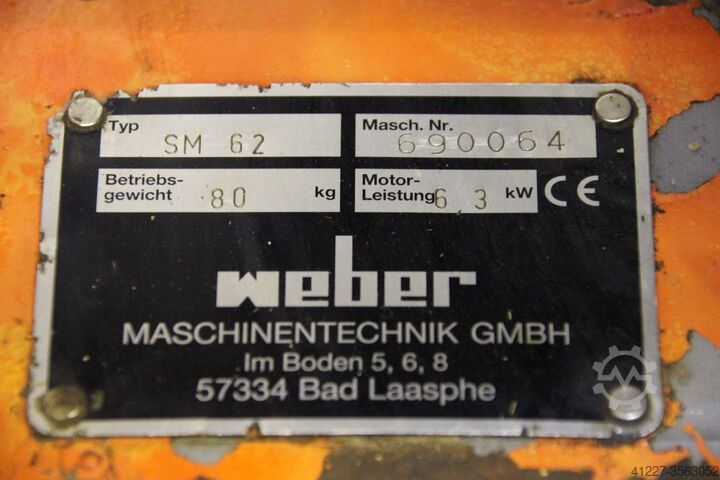 Vloerknippers Weber SM 62