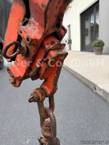 Ladbil med lad MERCEDES-BENZ 814, ATLAS 60.1, 4 Ausschübe, TÜV bis 06/27