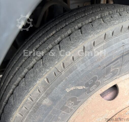 Ladbil med lad MERCEDES-BENZ 814, ATLAS 60.1, 4 Ausschübe, TÜV bis 06/27