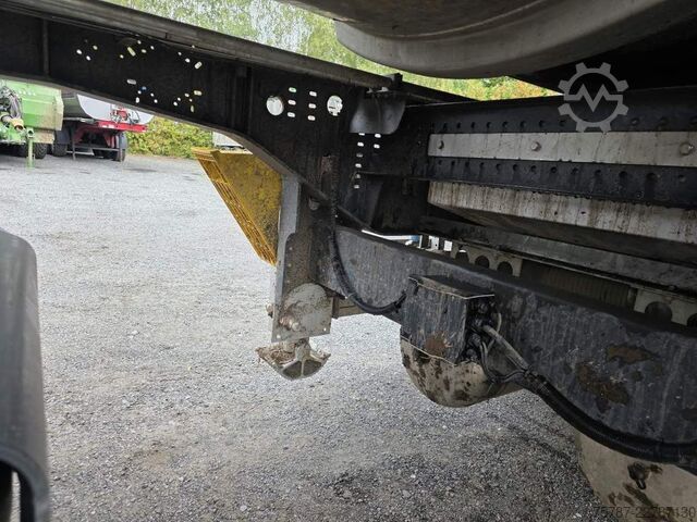 Semirimorchio cisterna D-TEC Jansky Schwarte TSA, Edelstahl, 30.000 L,Unfall