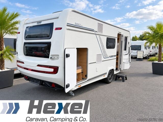 Caravan FENDT Bianco Activ 515 SKF 2000 kg 2x Garage vorne/hin