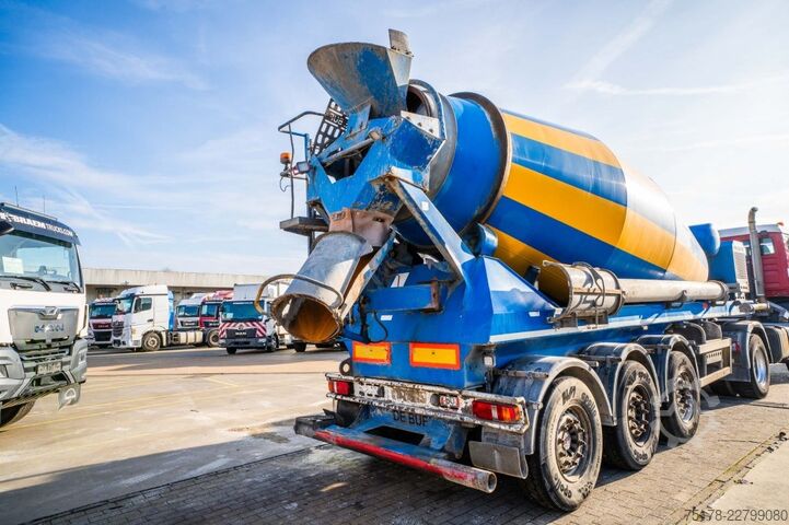 Frullatore DE BUF BETON MIXER/MISCHER/MALAXEUR-12M3-2020-MOTOR/MO...