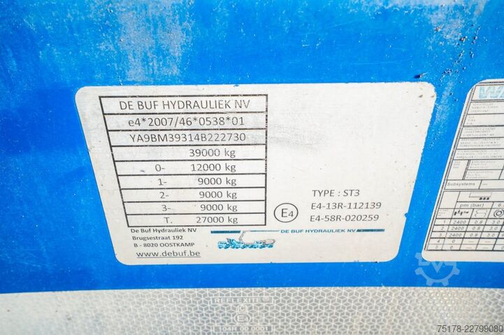 Frullatore DE BUF BETON MIXER/MISCHER/MALAXEUR-12M3-2020-MOTOR/MO...