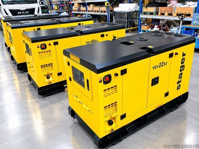 Stager YDY22S3 | 22 kVA | Diesel | Tichý provoz Stager Yorking YDY22S3