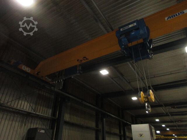 Pont roulant, grue de hall, écartement de voie 12 990 mm ABUS Hallenkran Brückenkran Kran ELV 10t ELK 10000Kg 10t Funk Portalkran Kran