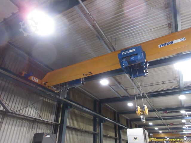 Pont roulant, grue de hall, écartement de voie 12 990 mm ABUS Hallenkran Brückenkran Kran ELV 10t ELK 10000Kg 10t Funk Portalkran Kran
