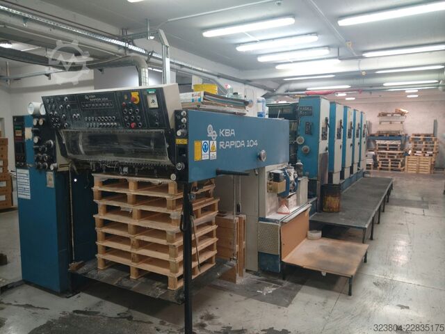 Offsetdrukpers KBA Rapida 104-5