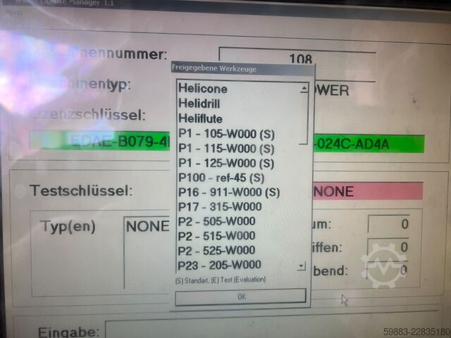 Gereedschapsslijpmachine Walter HMC 500