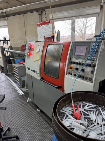 CNC ERGOMAT TBA-60, årg. 2005 med enkeltstangsfremføring, IntNr231496 ERGOMAT Brasilien TBA-60 CNC