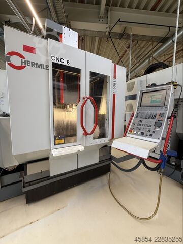 Hermle C600U se 4. osou, CNC-BAB centrum, rok výroby 2004, interní číslo 231232 Hermle C600U mit 4. Achse