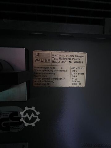 Verktygsslipmaskin Walter HMC 500
