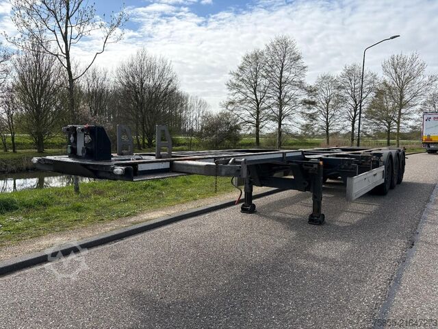 Container transport Reistreyler 3AFCRT08 Multichassis / Extendable / SAF Axles ...