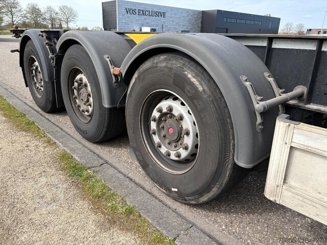 Container transport Reistreyler 3AFCRT08 Multichassis / Extendable / SAF Axles ...