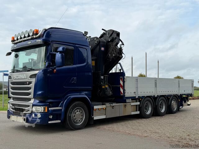 Kranbil Scania R450 8X4 TRIPLE !!EURO6!! 50TM/JIB/!!TOP!!ROOF/...