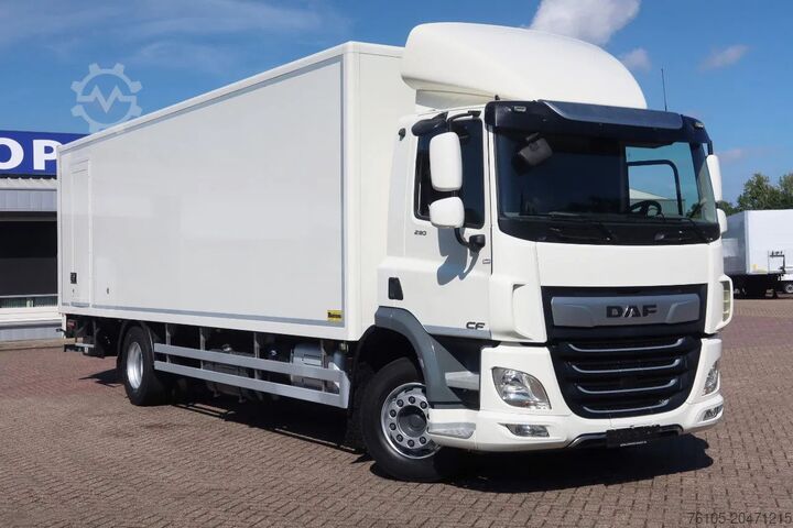 Kuffert DAF CF 290 FA Bak + Dhollandia klep 2000 KG