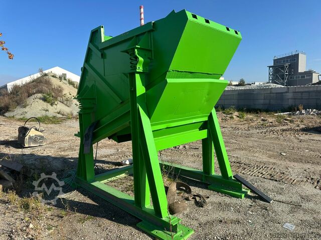 Vibrerande sikt med tre funktioner