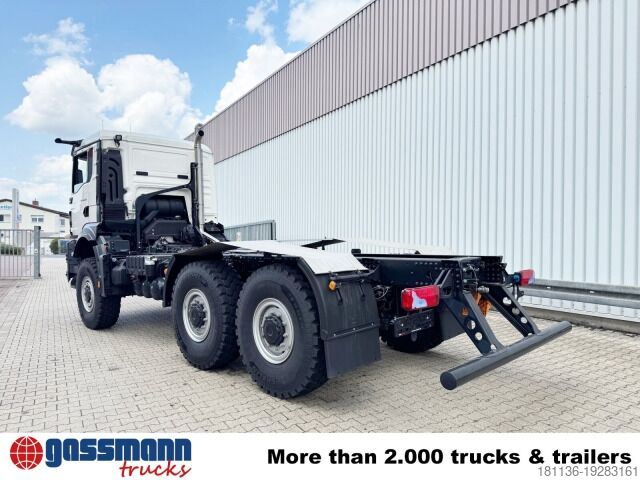 Chasis de camión MAN TGS 26.520 6x6 BB, PriTarder, Navi, Optiview,