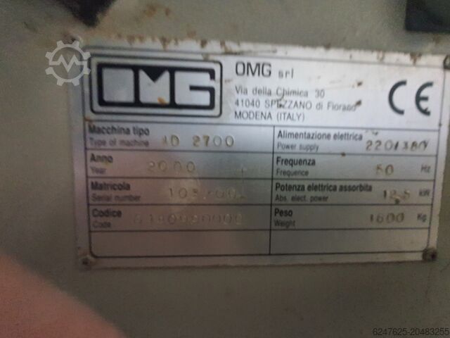 Mašina za formiranje cigli i crepova OMG